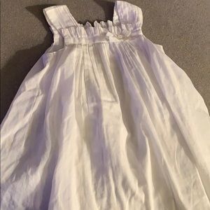 Tartine Et Chocolat 12M white dress, worn once.